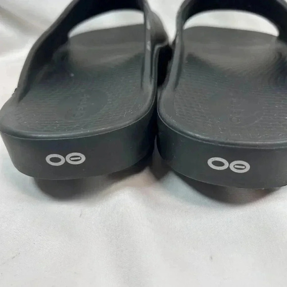 OOFOS OOahh Sport Flex Slides Size M9/W11 Camo Gray Black Athleisure main image 8